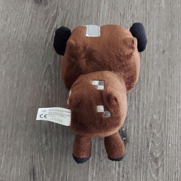 Minecraft 7" Baby Cow Plush, Brown - Picture 2 of 4
